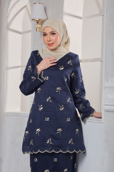 Kurung Amara - NavyBlue